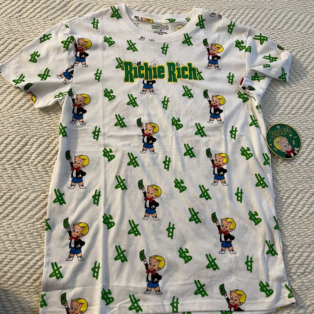Richie Rich Men’s cotton short sleeve T-shirt